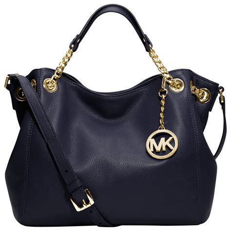 michael kors blue tote handbag|michael kors shoulder bag blue.